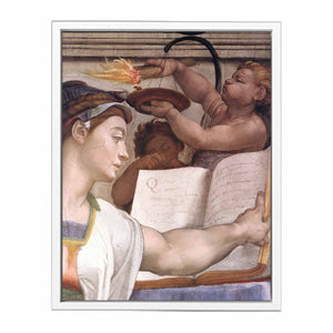 The Erythraean Sibyl (detail) By Michelangelo Buonarroti