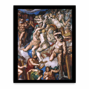 The Last Judgment (detail) By Michelangelo Buonarroti