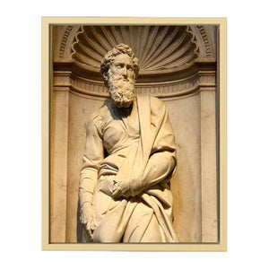 Statue of Saint Paul by Michelangelo Buonarroti in the Cathedral of Siena