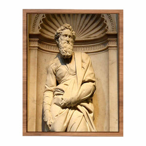 Statue of Saint Paul by Michelangelo Buonarroti in the Cathedral of Siena