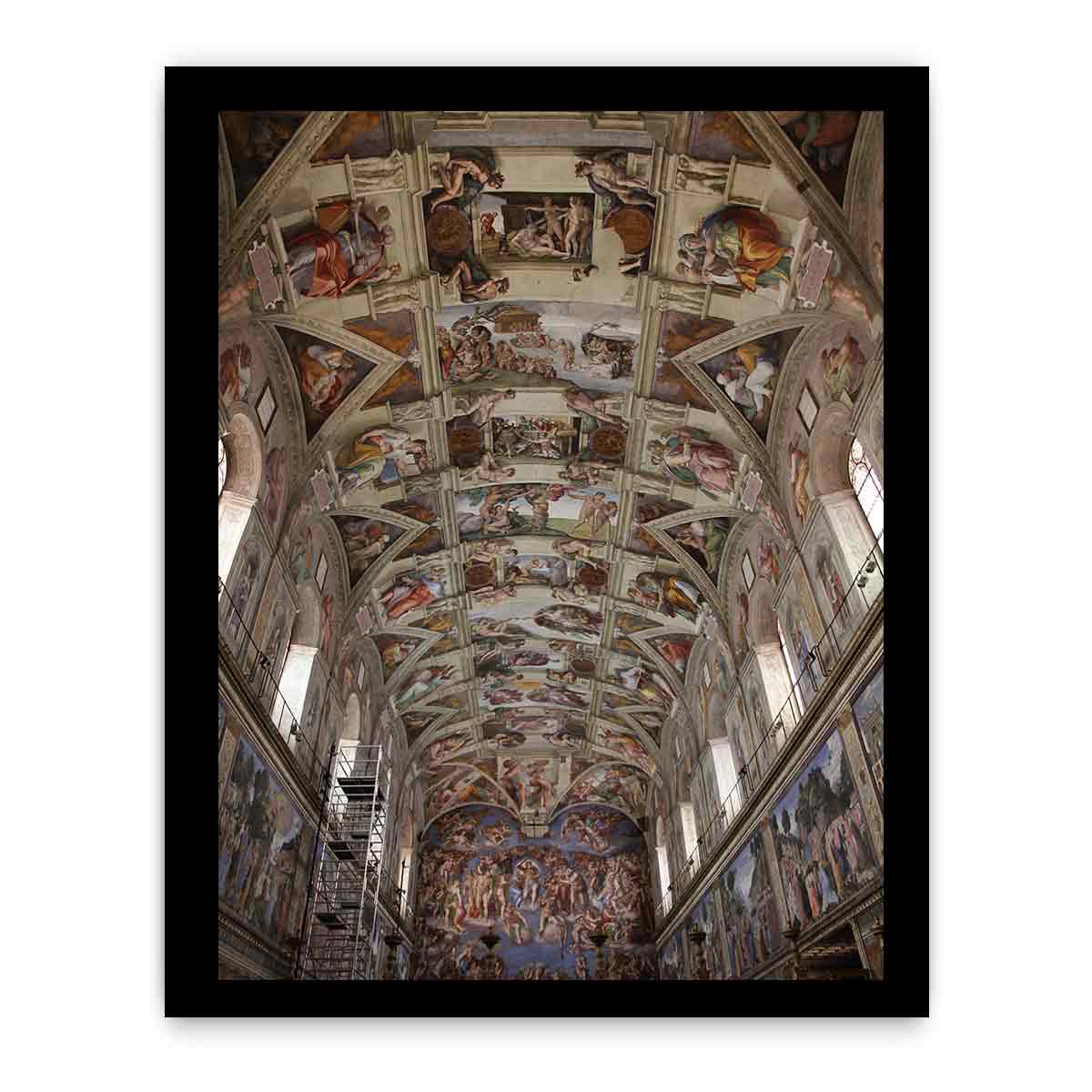 The ceiling By Michelangelo Buonarroti