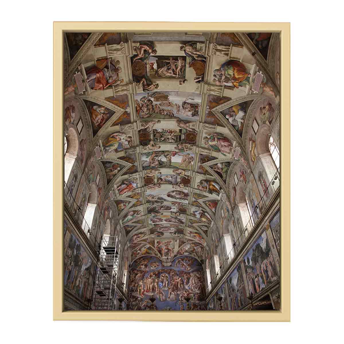 The ceiling By Michelangelo Buonarroti