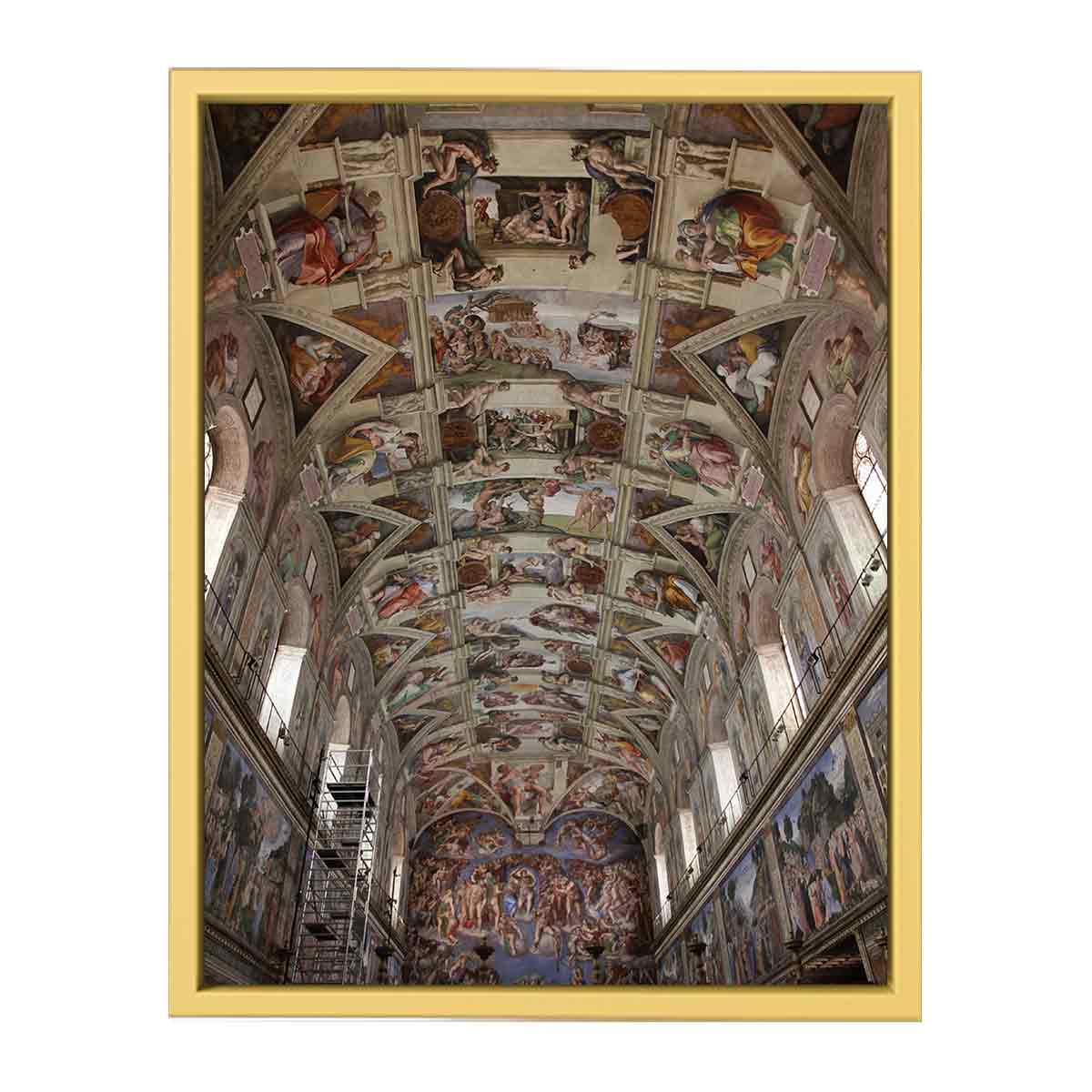 The ceiling By Michelangelo Buonarroti
