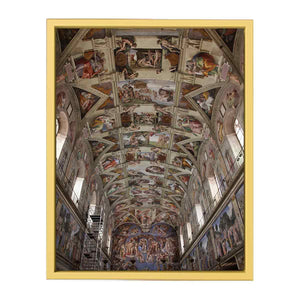 The ceiling By Michelangelo Buonarroti
