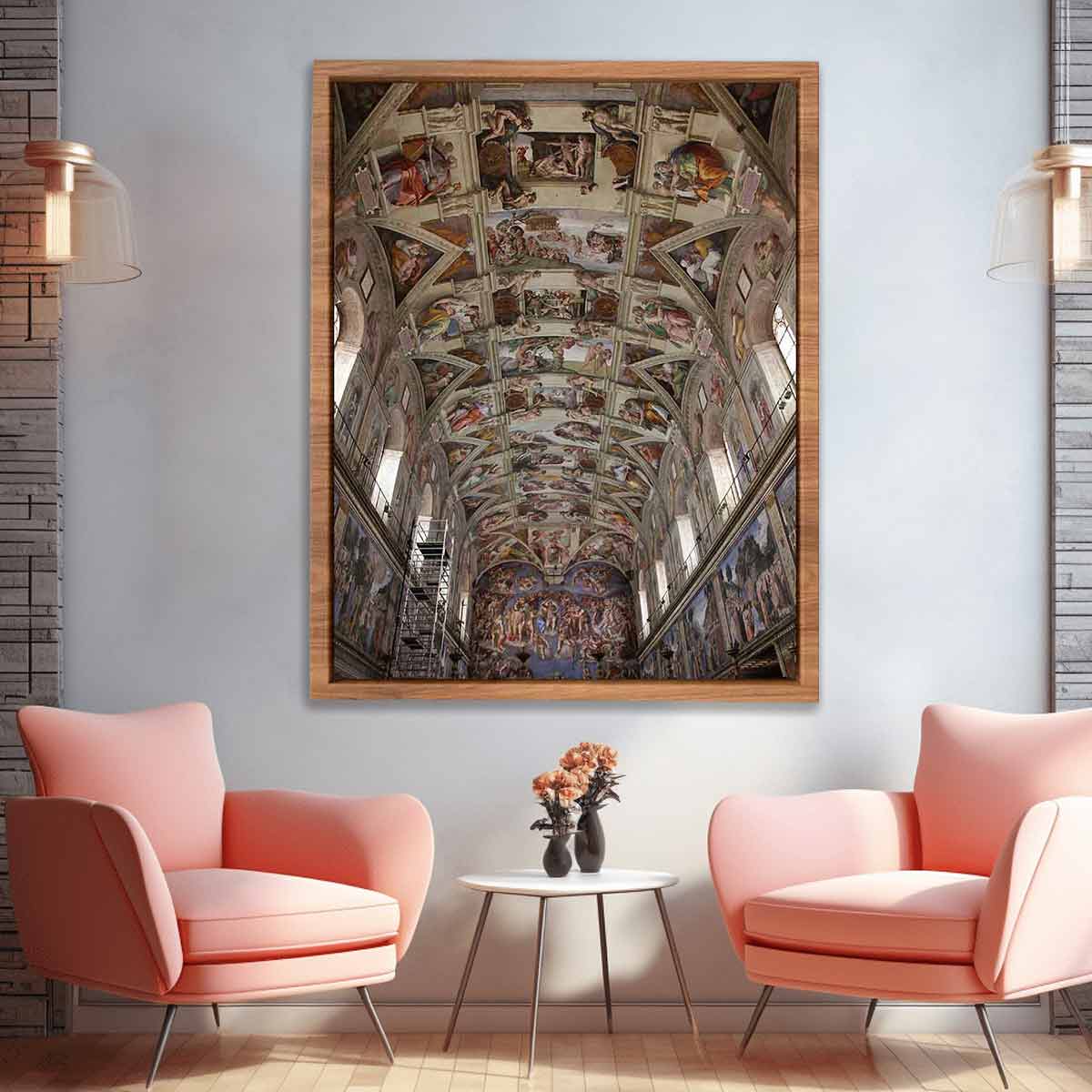 The ceiling