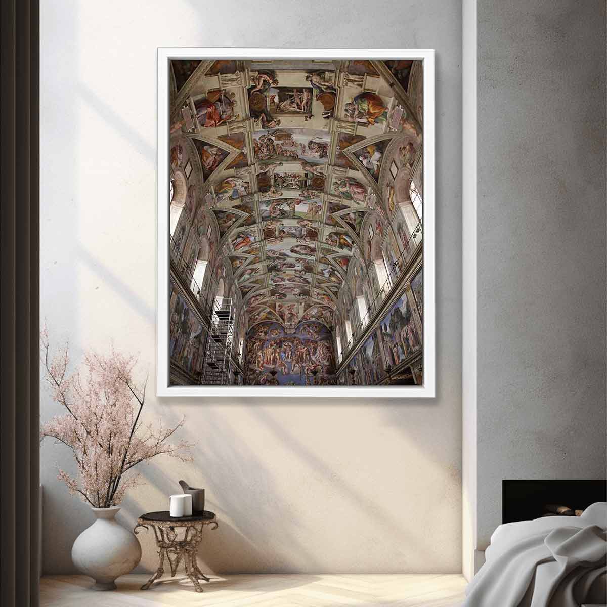 The ceiling By Michelangelo Buonarroti