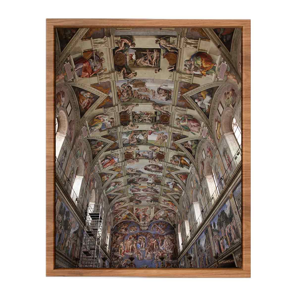 The ceiling By Michelangelo Buonarroti