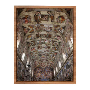 The ceiling By Michelangelo Buonarroti