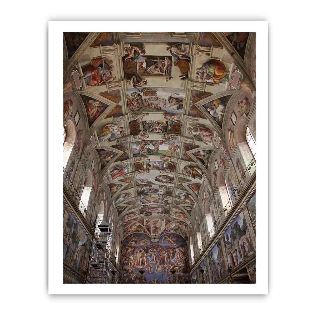 The ceiling By Michelangelo Buonarroti