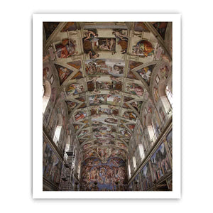 The ceiling By Michelangelo Buonarroti