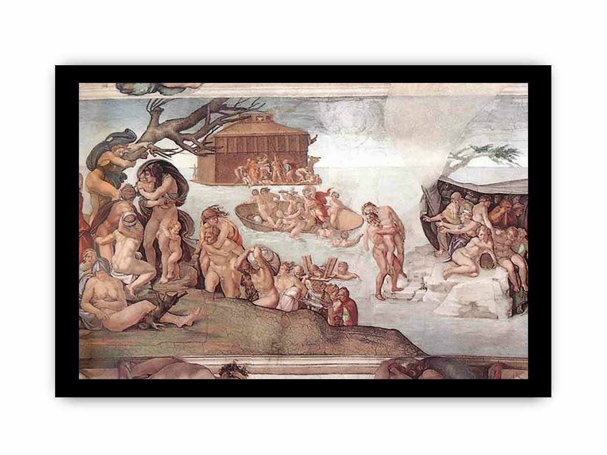 Sistine Chapel ceiling: 2nd bay By Michelangelo Buonarroti