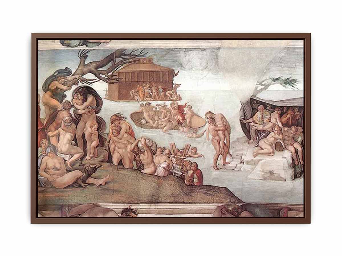 Sistine Chapel ceiling: 2nd bay By Michelangelo Buonarroti