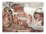Sistine Chapel ceiling: 2nd bay By Michelangelo Buonarroti artwork preview