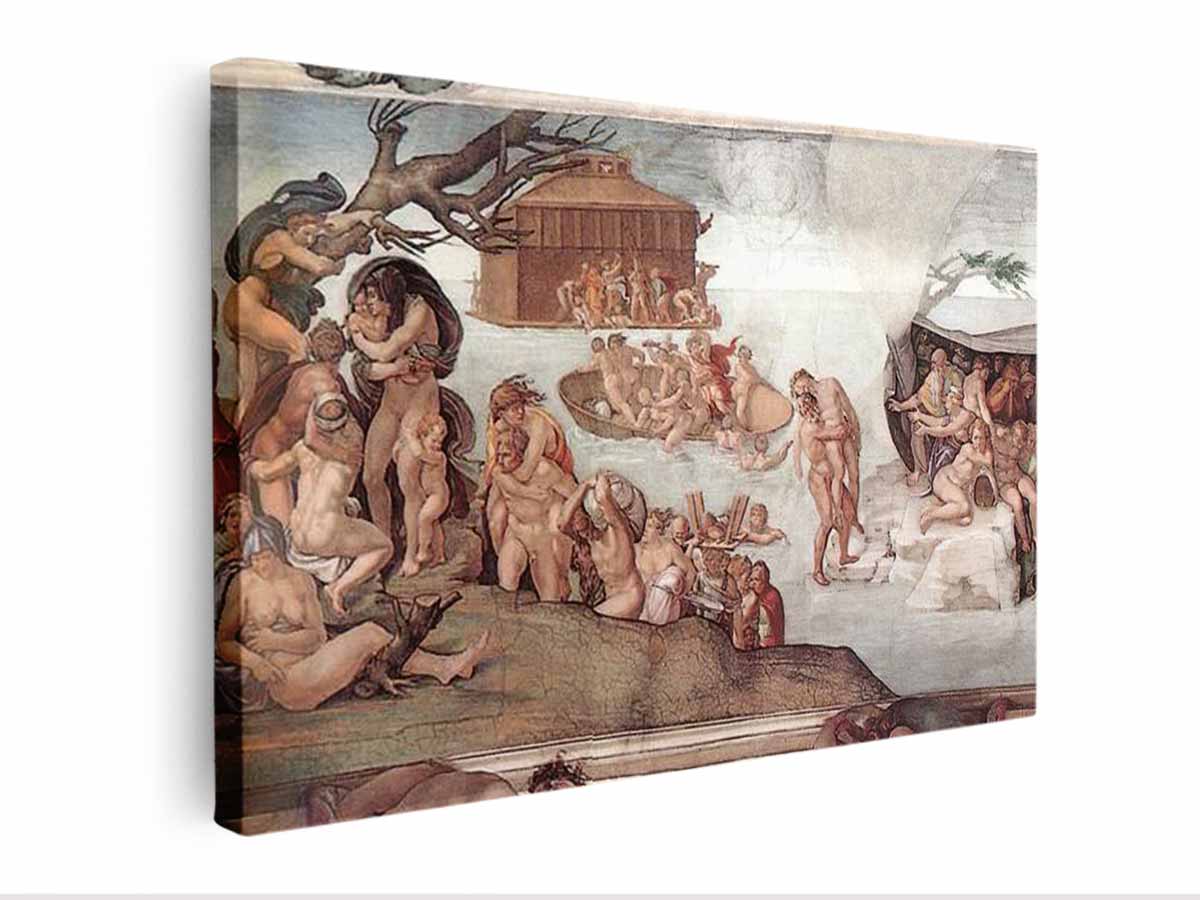 Sistine Chapel ceiling: 2nd bay By Michelangelo Buonarroti