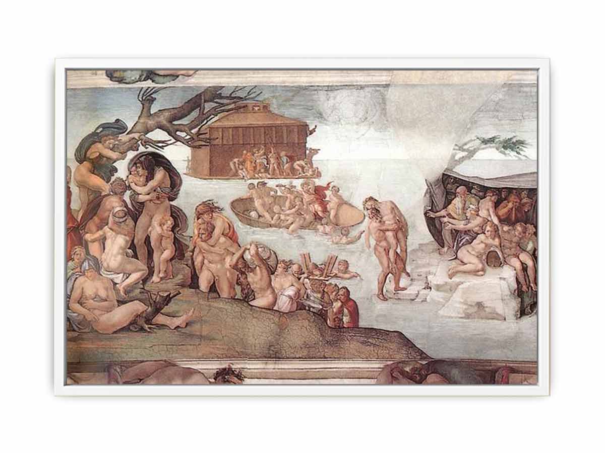 Sistine Chapel ceiling: 2nd bay By Michelangelo Buonarroti
