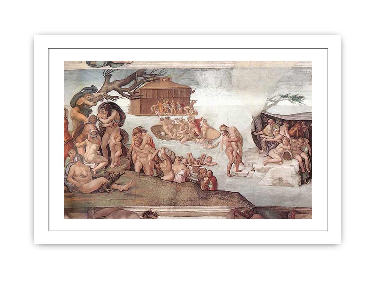 Sistine Chapel ceiling: 2nd bay By Michelangelo Buonarroti