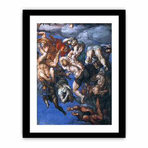 The Last Judgment (detail) By Michelangelo Buonarroti