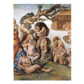 The Deluge (detail) By Michelangelo Buonarroti