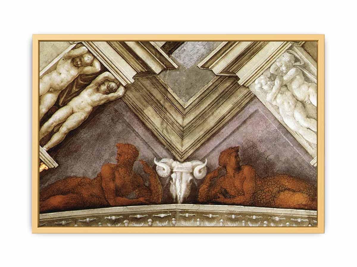 Bronze nudes By Michelangelo Buonarroti