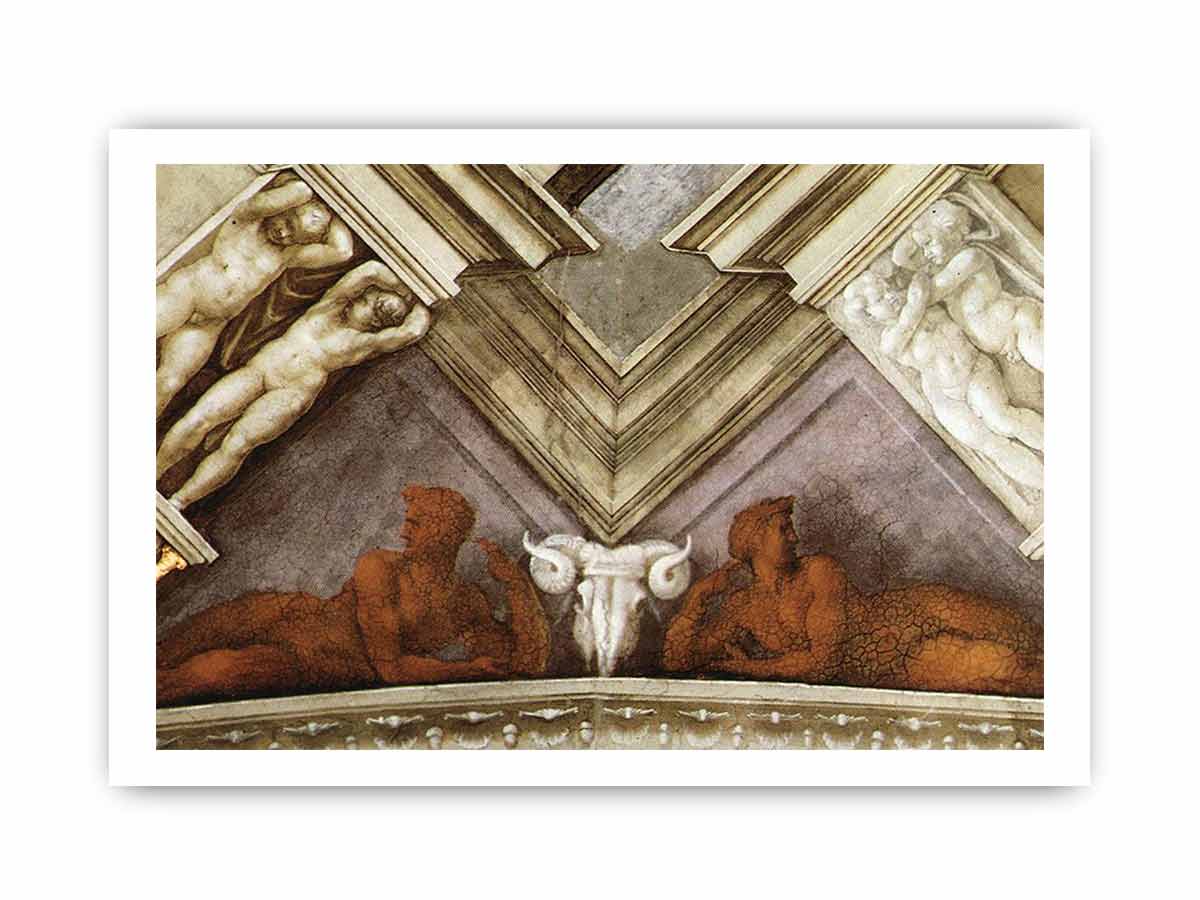 Bronze nudes By Michelangelo Buonarroti