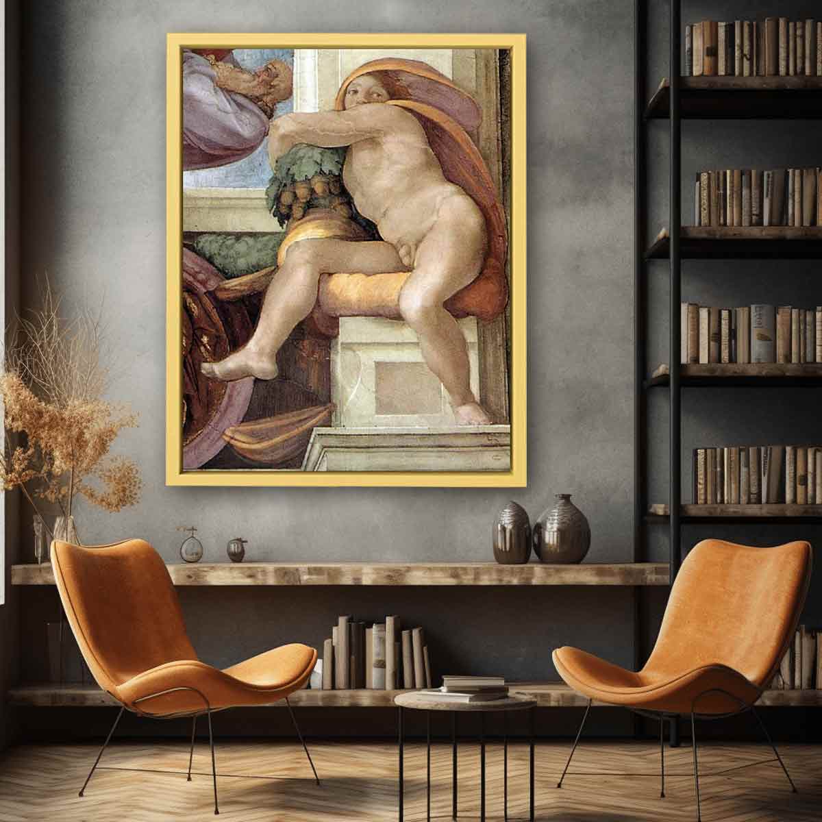 Ignudo By Michelangelo Buonarroti