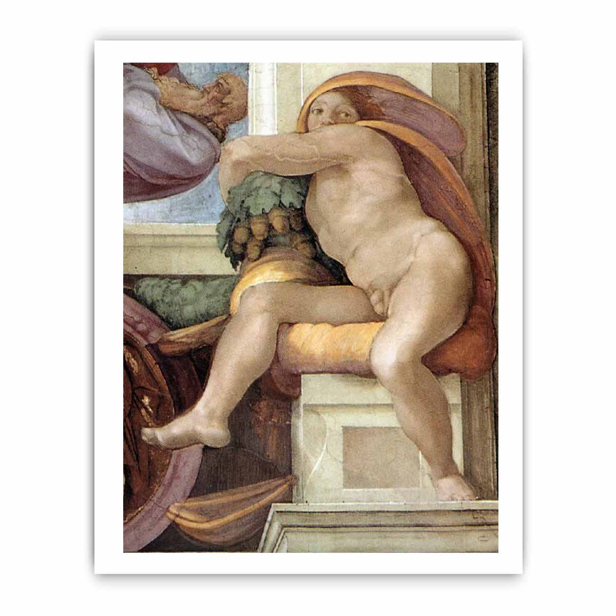 Ignudo By Michelangelo Buonarroti