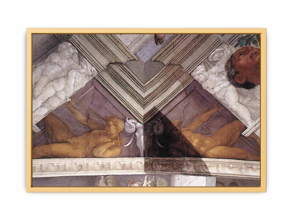 Bronze nudes By Michelangelo Buonarroti