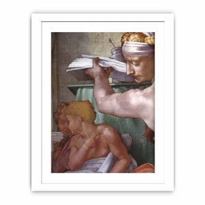 The Libyan Sibyl (detail) By Michelangelo Buonarroti