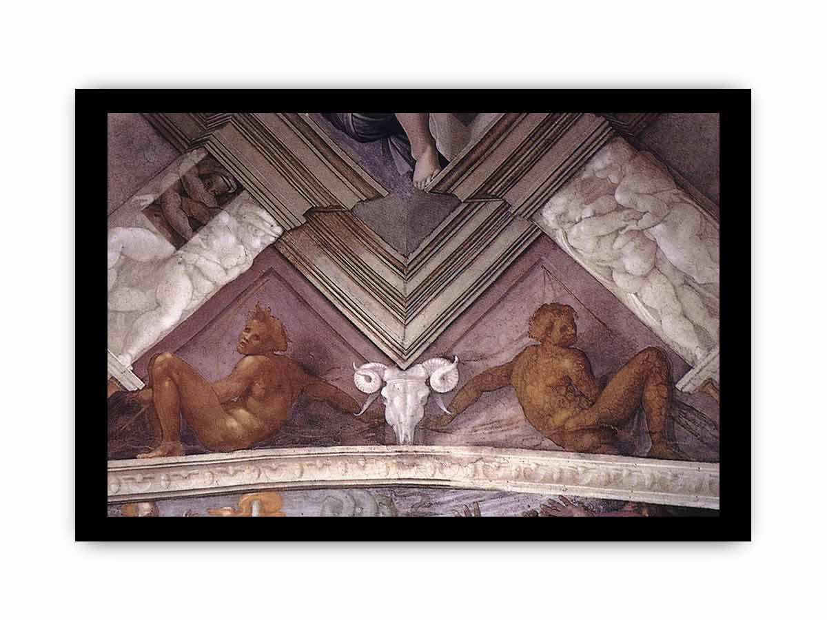 Bronze nudes By Michelangelo Buonarroti