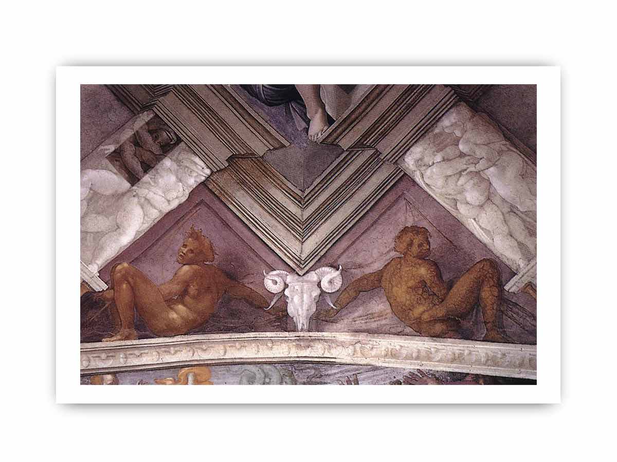 Bronze nudes By Michelangelo Buonarroti