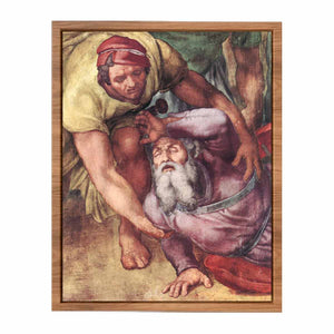 The Conversion of Saul (detail) By Michelangelo Buonarroti