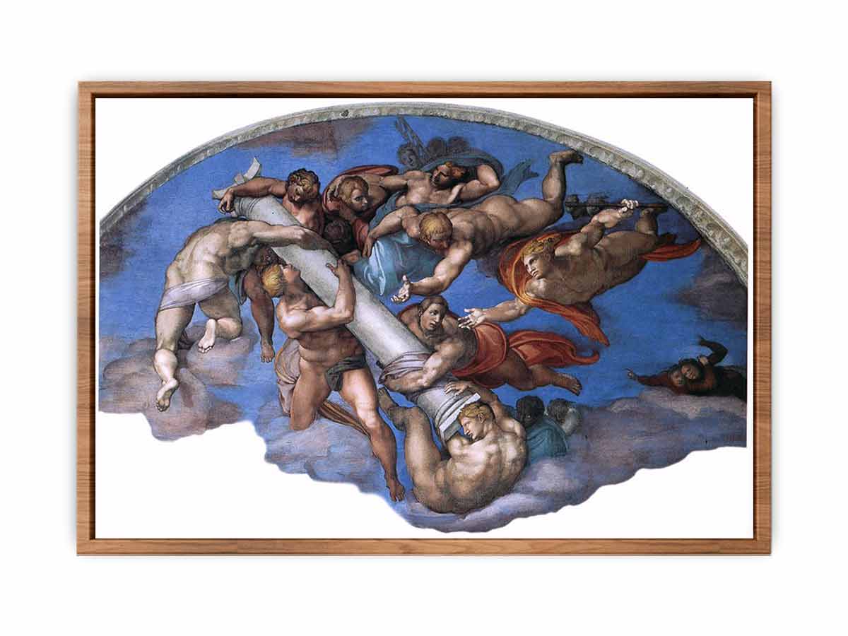 The Last Judgment (detail) By Michelangelo Buonarroti