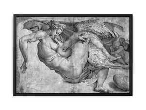 Leda and the Swan By Michelangelo Buonarroti