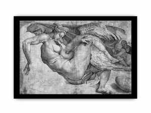 Leda and the Swan By Michelangelo Buonarroti