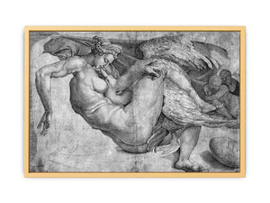 Leda and the Swan By Michelangelo Buonarroti