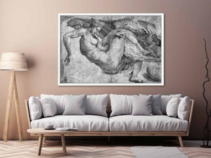 Leda and the Swan By Michelangelo Buonarroti
