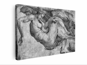 Leda and the Swan By Michelangelo Buonarroti