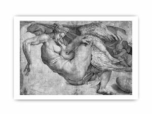 Leda and the Swan By Michelangelo Buonarroti