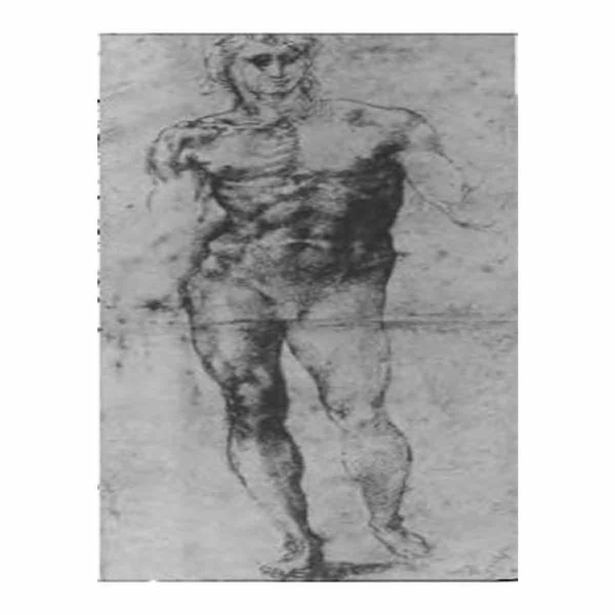 Male Nude (recto)