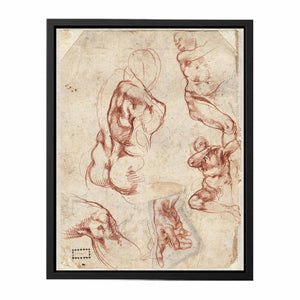 Various figure Studies (verso)