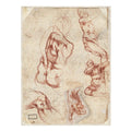 Various figure Studies (verso)
