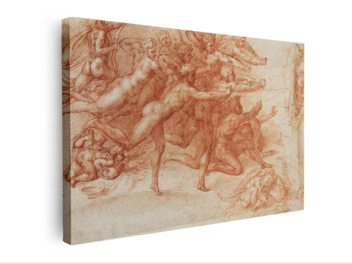 Archers shooting at a herm By Michelangelo Buonarroti