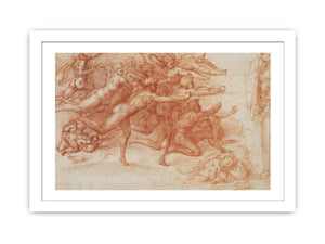 Archers shooting at a herm By Michelangelo Buonarroti