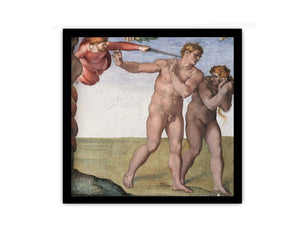 Expulsion from Garden of Eden By Michelangelo Buonarroti