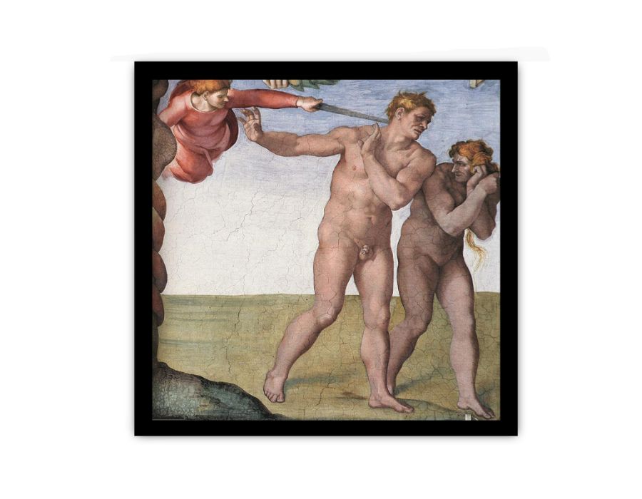 Expulsion from Garden of Eden By Michelangelo Buonarroti