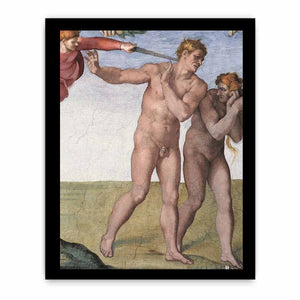 Expulsion from Garden of Eden By Michelangelo Buonarroti
