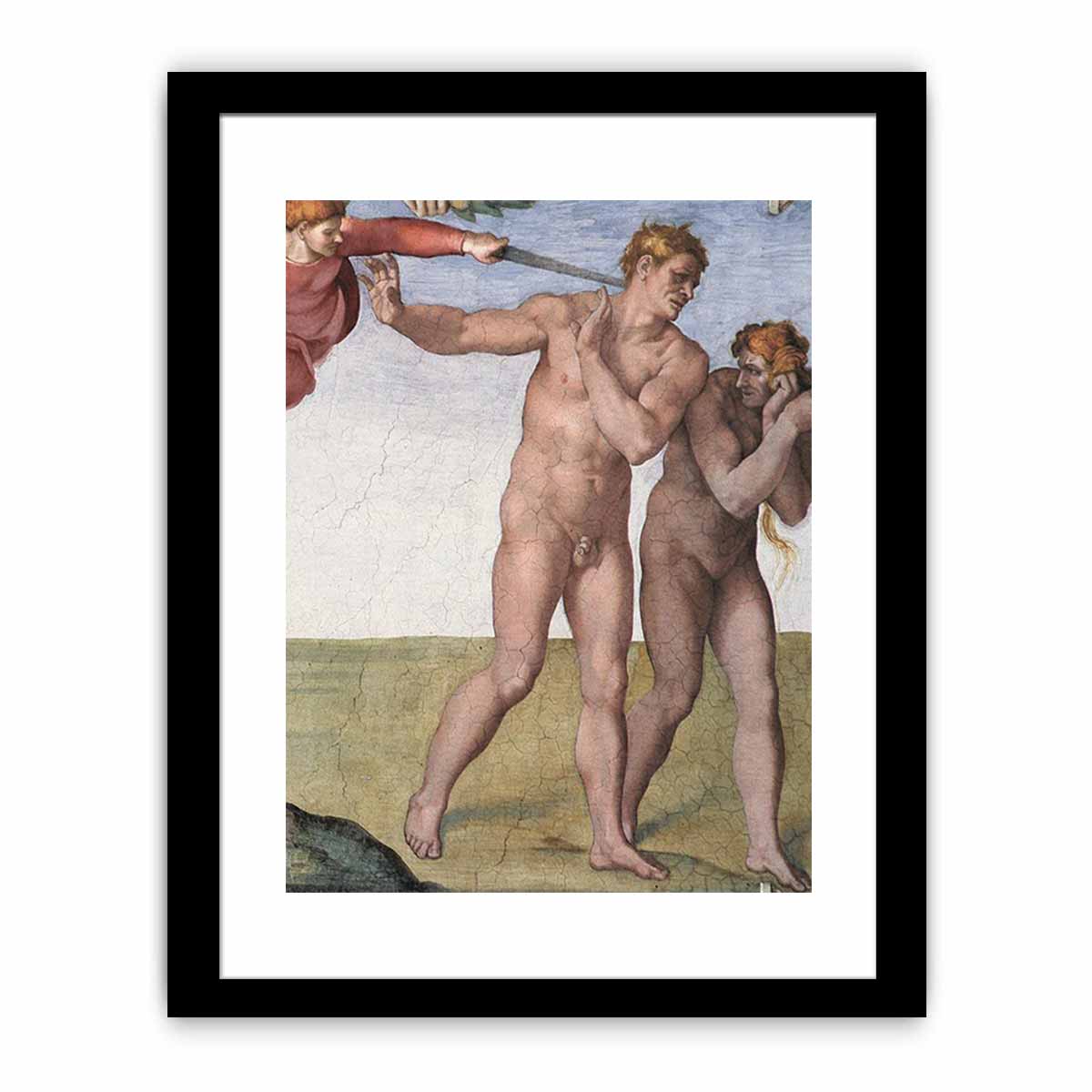 Expulsion from Garden of Eden By Michelangelo Buonarroti