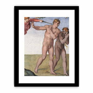Expulsion from Garden of Eden By Michelangelo Buonarroti