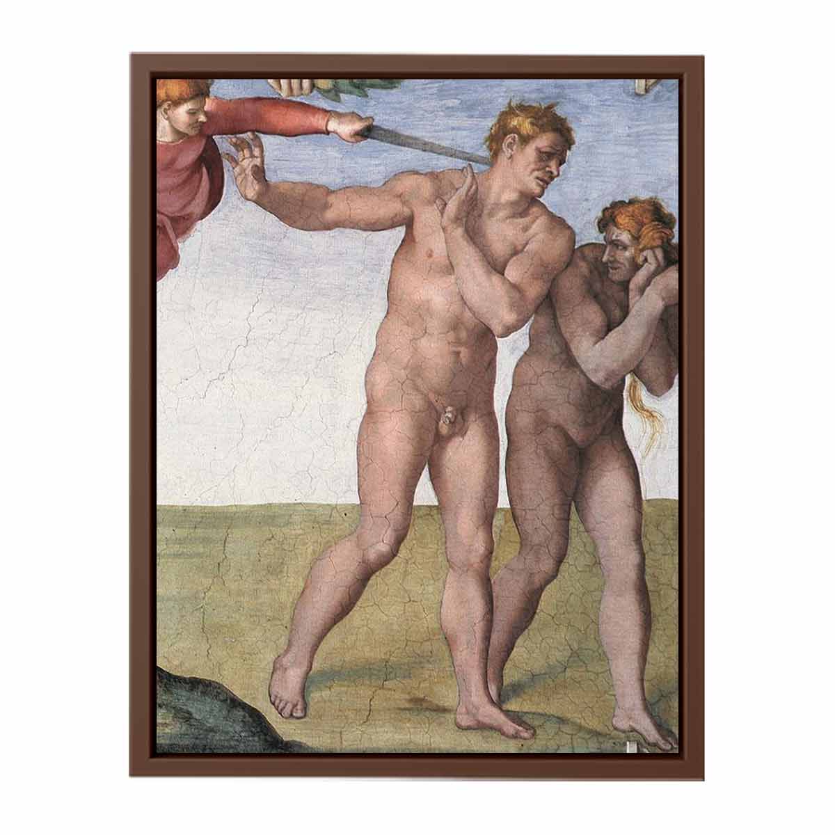 Expulsion from Garden of Eden By Michelangelo Buonarroti