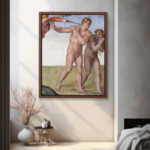 Expulsion from Garden of Eden By Michelangelo Buonarroti